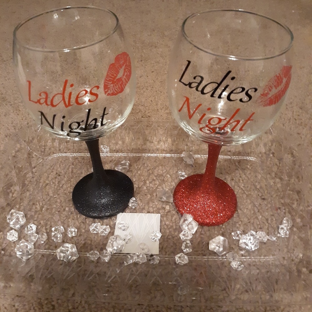 Decorative Wine Glass